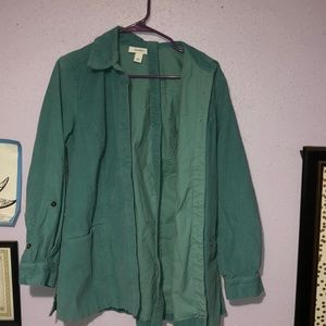 Raincoat style jacket